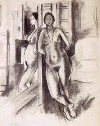 Nude in the Mirror Henri Matisse